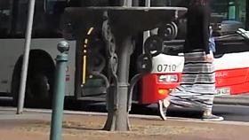 Amazing booty movement in a dress