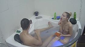 Tight juicy pussy licking with horny blonde