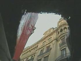 Amateur upskirt ass of a young blonde