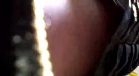 Skirt in the flounces on the tram.