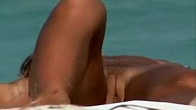 Bare pussies from all over the beach