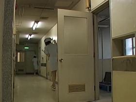 Nasty public sharking video with Asian nurse's panties shown