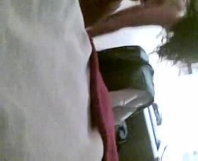 a real spy cam from a hairy woman in hotel