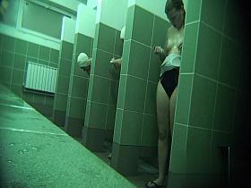 Hidden cameras in public pool showers 1040