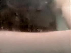 Beach cabin cam voyeurs girl zealously washing her slits