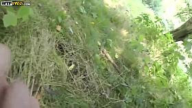 Amateur girl, Kelly is having wild sex in a public place, for the first time ever