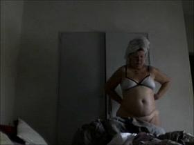 recien salidita de la ducha