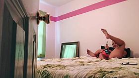 Daddy spies on stepdaughter after school (ageplay roleplay)