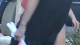 Candid Ass in short tight shorts 2