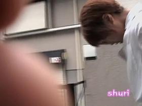 Touchdown on her ass by some sharking shuri crazy guys