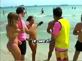 Sexy dolls wearing tight bikinis show off their appetizing curves