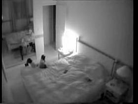 Amateur wife provides with hidden cam bedroom masturbation