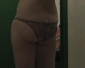 hiddencam wake up by boyfriend brown panties