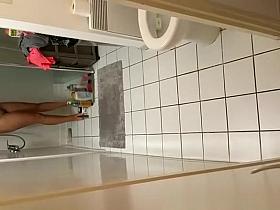 Husband secretly tapes his wife in shower