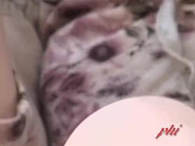 Slutty brown-haired chick getting nicely revealed during sharking video