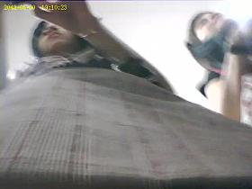 boso voyeur teen upskirt on a bookstore with mother