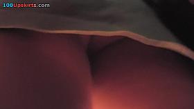 Palatable and super ravishing upskirt gazoo