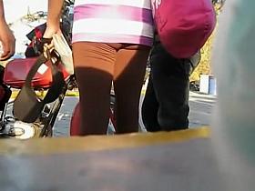 Tight jeans short ass