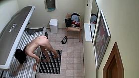 Czech Brunette Secretly playing with Pussy