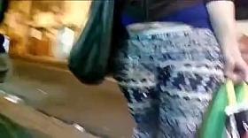 Candid Big Asses Selection - slow motion