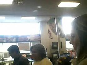 Nice tight ass & red thong on this teen!