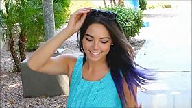 18 year old teen public solo action