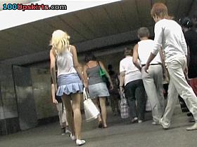 Denim mini hides pants