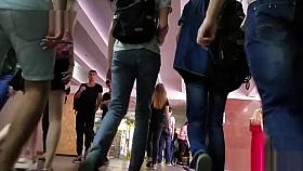 Young In A Black Skirt