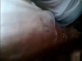 Dude strokes cock in crowded place