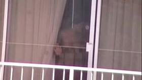 sista having sex in window of hotel HI Voyeur