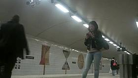 Heels and nice ass in jeans