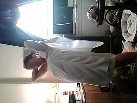 Fat Wife Caught on Hidden Cam