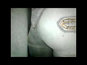 Encoxada 82: got evident she felt my erect penis N loved dat