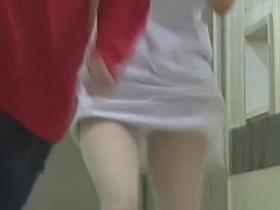 Girl got under sharking in medical clinic corridor