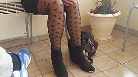 Sexy MILF Cuisses fin