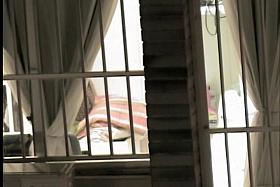 Real window voyeurism with extremely hot naked body seen