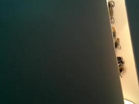 Peeping on sister's shower masturbation