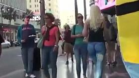 WHITE GIRL HAD A GORGEOUS ASS