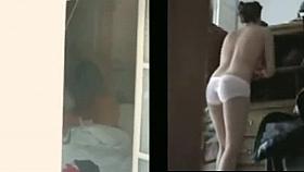 Attractive ladies caught while getting totally naked