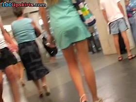 Hot upskirt of a sweetheart