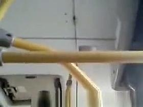 Perverted wanks in bus