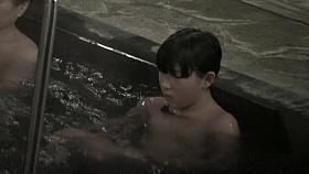 Shy Asian cutie voyeured on cam naked in the pool nri099 00