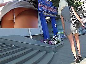 Look up grey mini petticoat