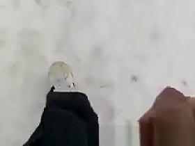 Russian pervert public wank 2