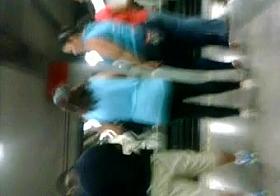 Mega nalgotas maduras en el metro
