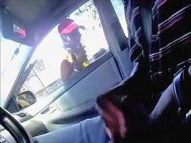 Real shock from what she has just seen in my car