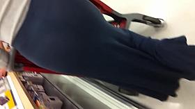 HOT MILF SEE THREW SKIRT VTL