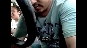 Valuable hooker engulfing and fucking in the car - hidden web camera 1