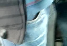 encoxada de calca jeans