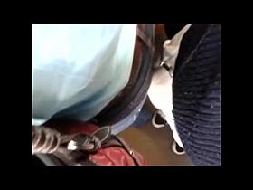 Encoxada 16: She felt my cock and smiled at me